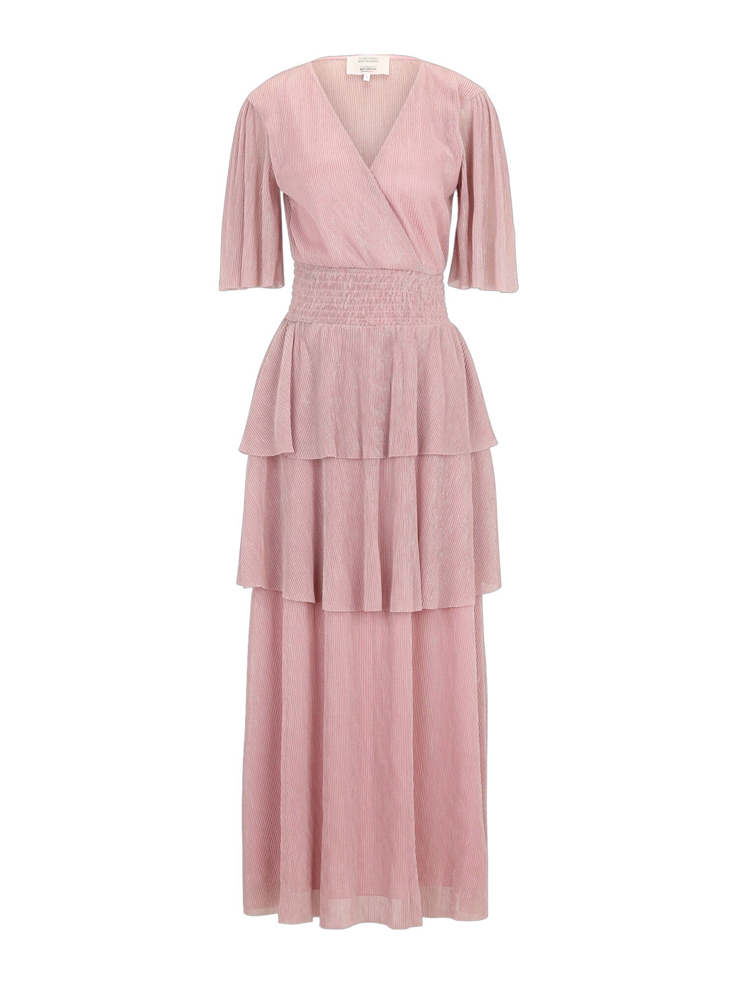 GUIDO MARIA KRETSCHMER FOR BRIDGERTON Rochie Francesca  auriu - roz