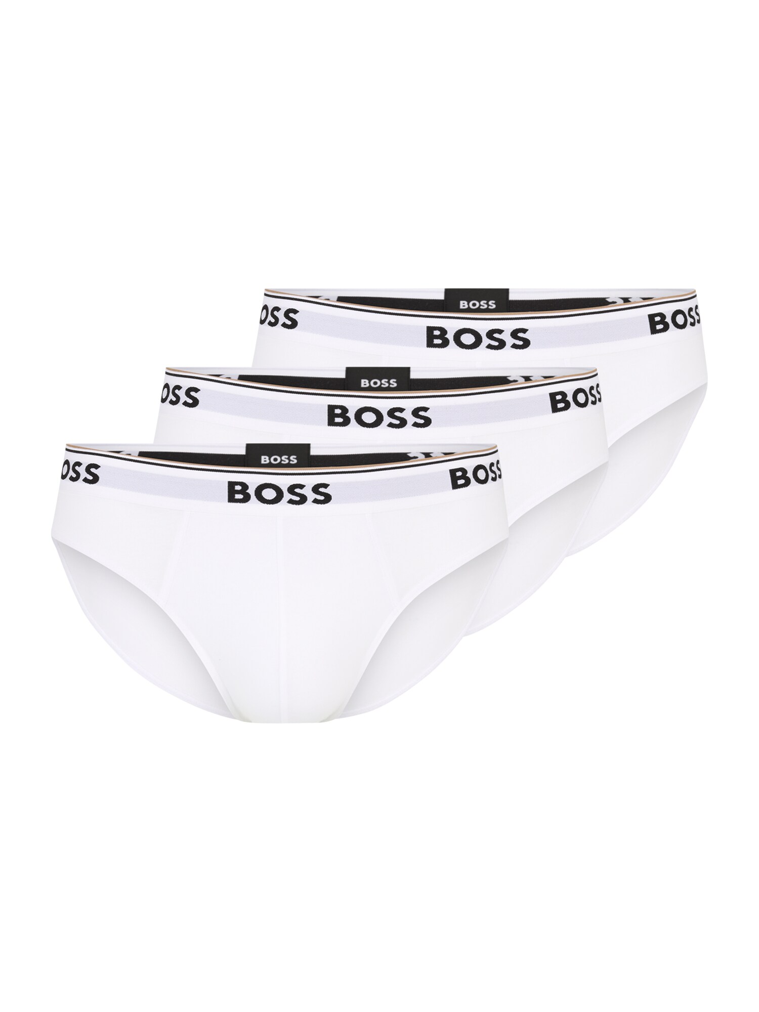BOSS Nohavičky 'Power'  hnedá / čierna / biela