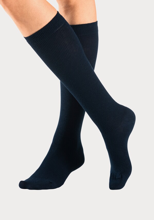 H.I.S, Térdharisnyák, kék, 6 kép a 6 közül