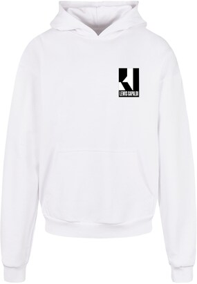 Merchcode Sweatshirt ‘Lewis Capaldi – Tour grabsheet 4’ Zwart / Wit