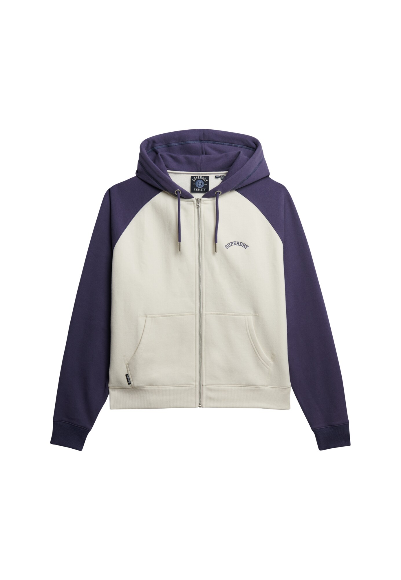 Superdry & Co Sweatvest Marine / Wolwit