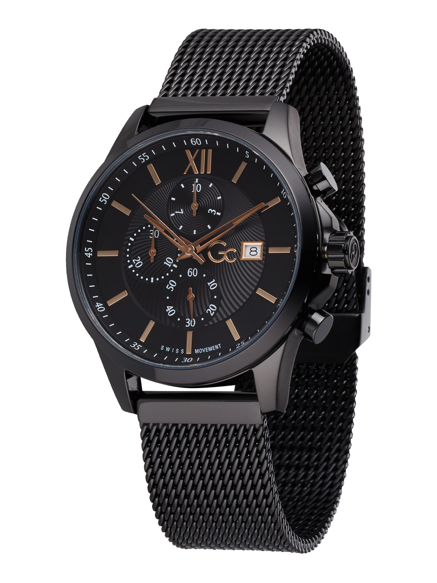 Gc Analoginis (įprastinio dizaino) laikrodis 'Executive'  juoda