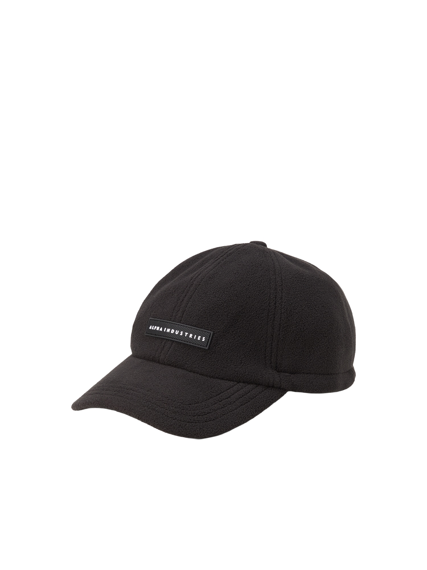 ALPHA INDUSTRIES Șapcă negru / alb