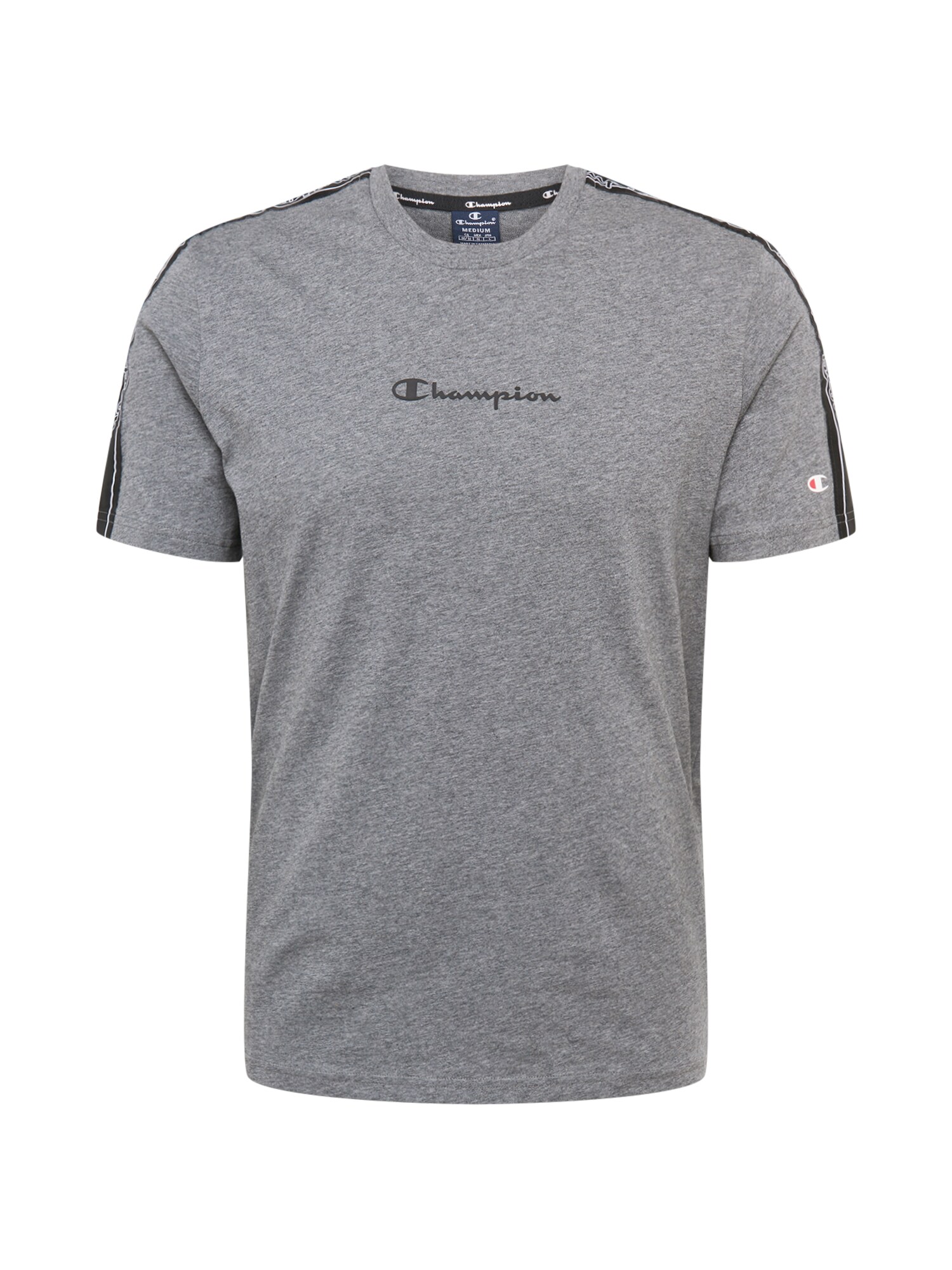 Champion Authentic Athletic Apparel Marškinėliai  margai pilka / akmens / balta / nakties mėlyna