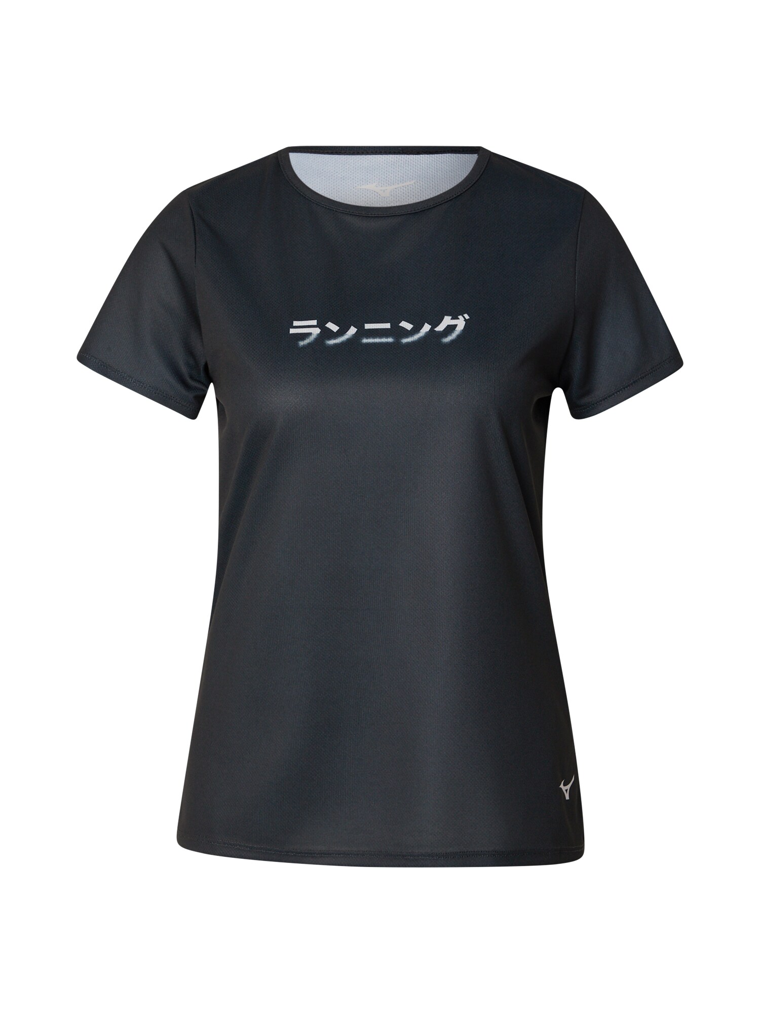 MIZUNO Tricou funcțional  gri deschis / negru