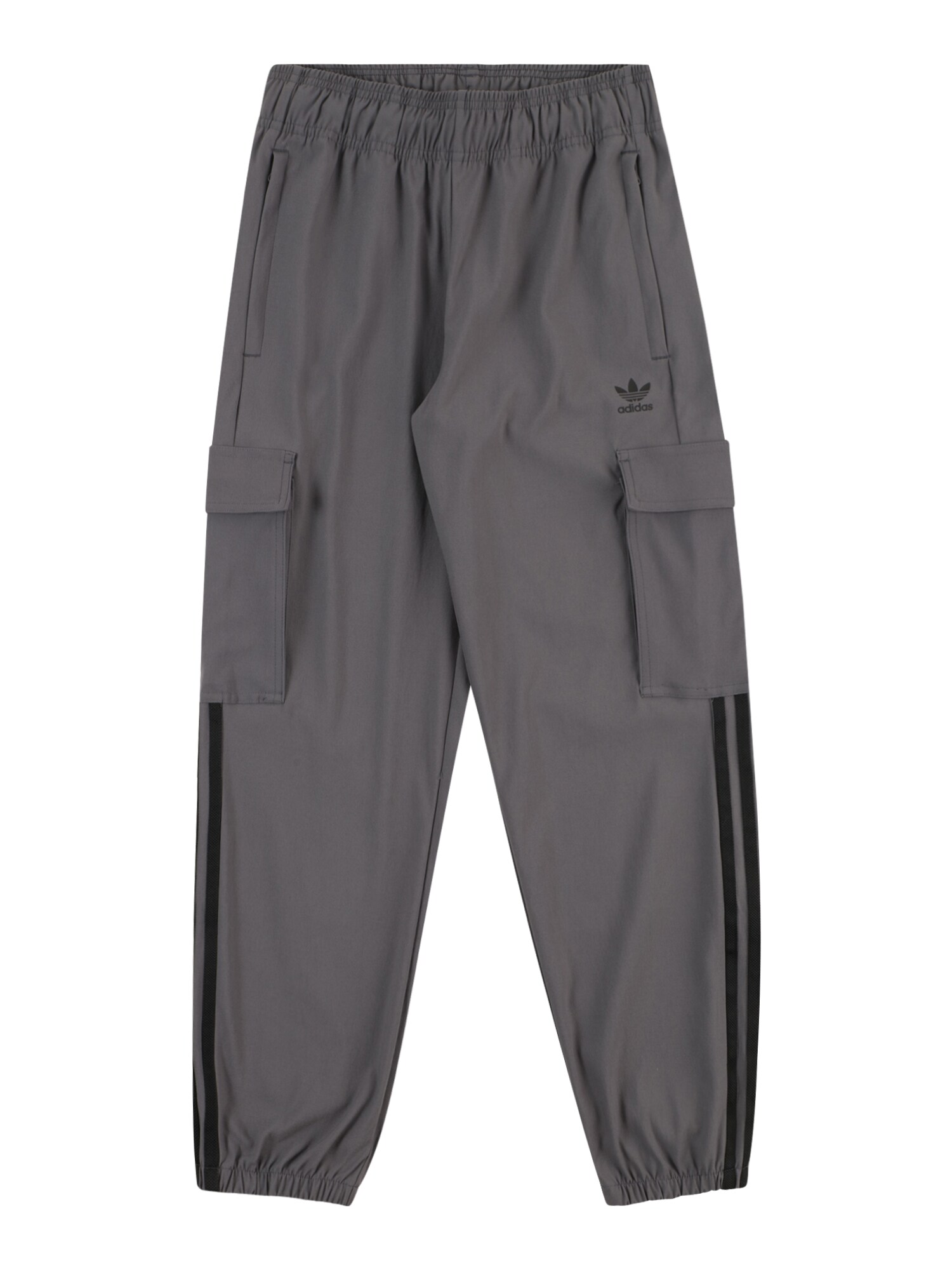 ADIDAS ORIGINALS Hlače 'Adicolor '  temno siva / črna