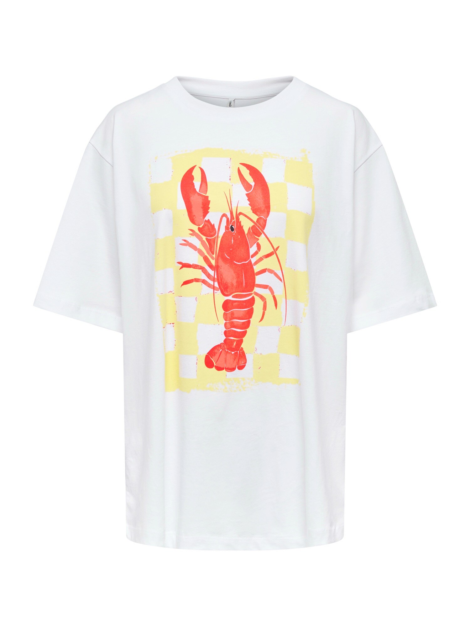 ONLY Tricou ONLROSIE galben / roșu / alb