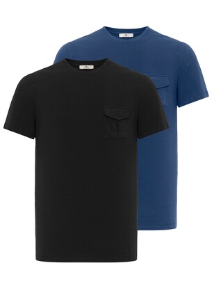 Daniel Hills Shirt Blauw / Zwart