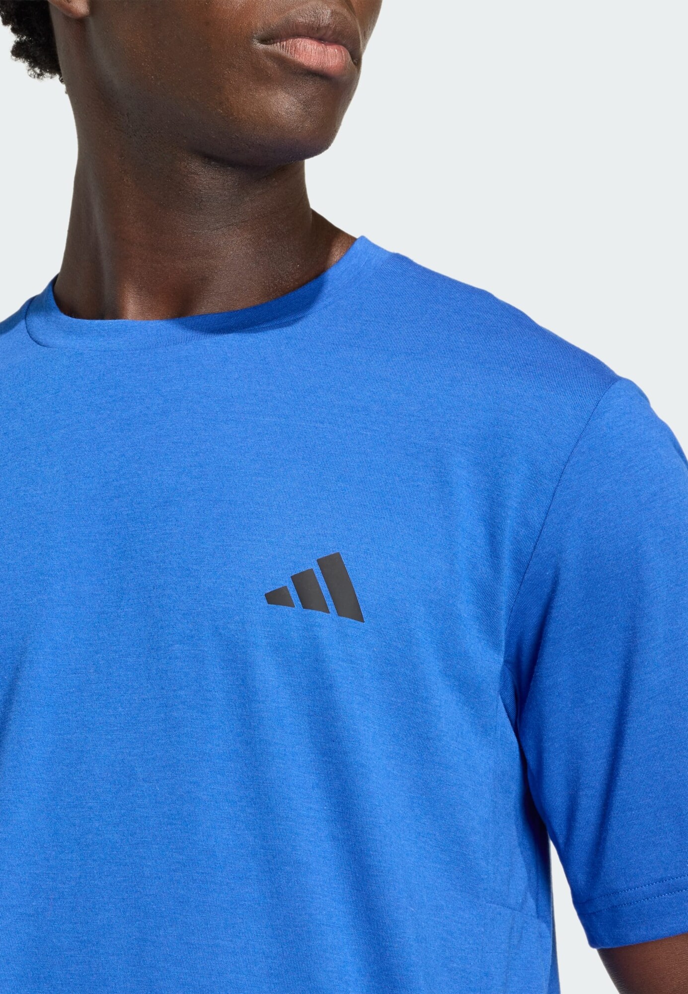 ADIDAS PERFORMANCE Camiseta funcional 'Essentials Feelready'  azul real / negro – imagen 4