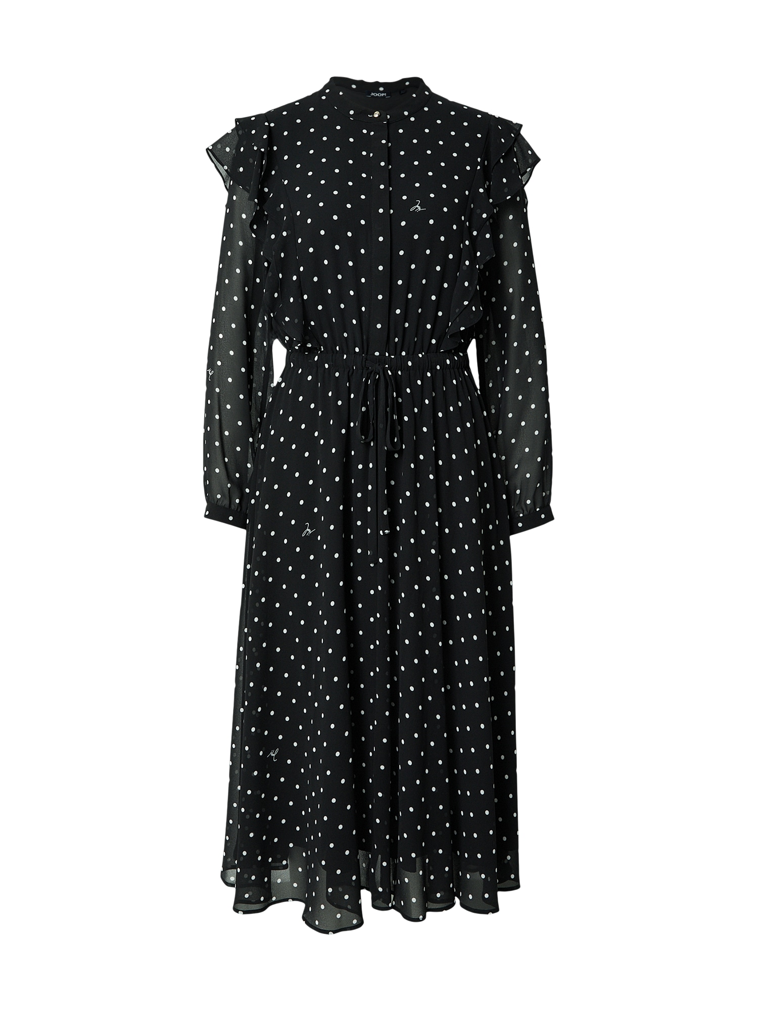 JOOP! Rochie tip bluză  negru / alb