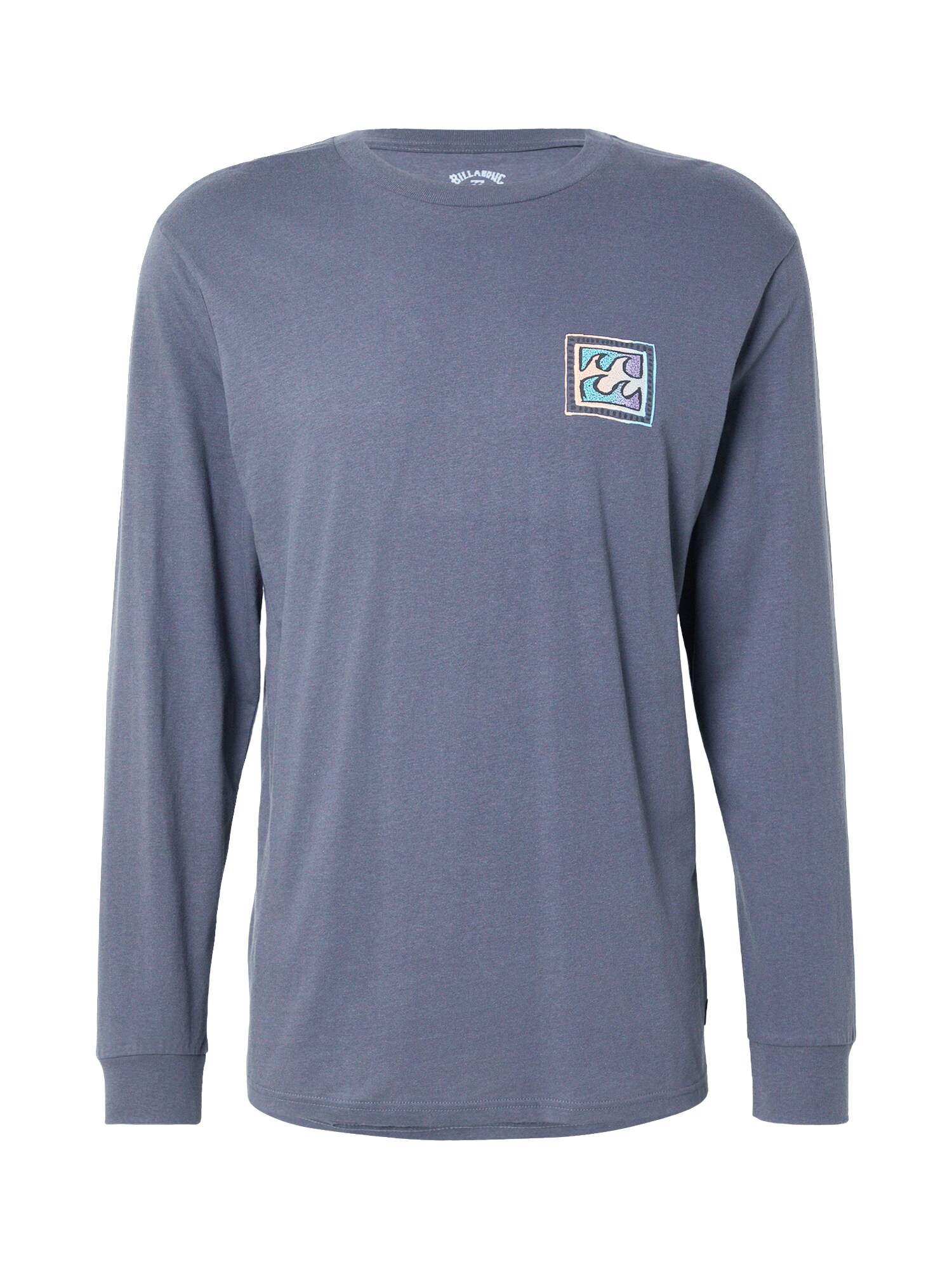 BILLABONG Tricou Crayon Wave safir / albastru aqua / portocaliu / negru
