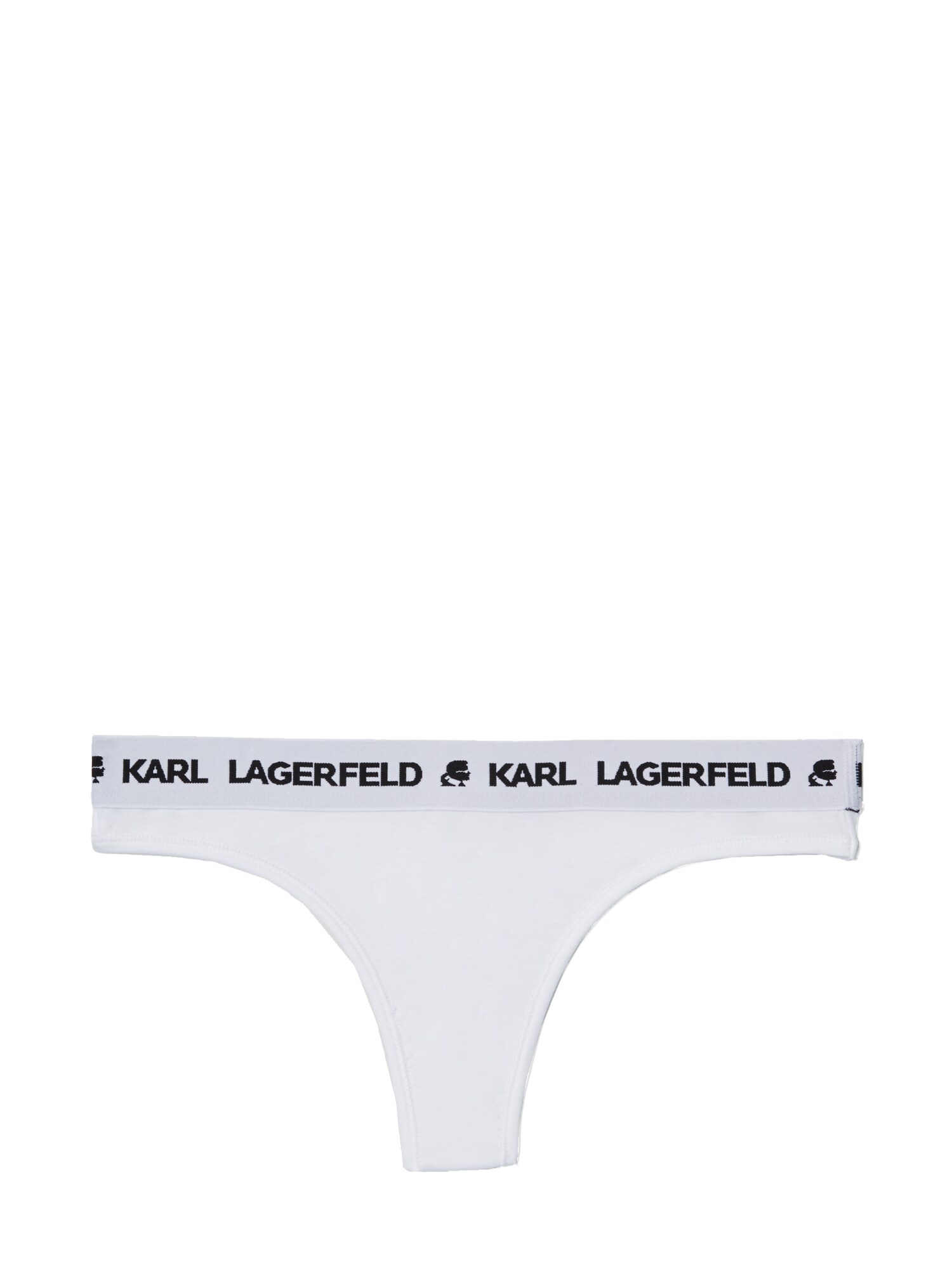 Karl Lagerfeld Tanga  negru / alb