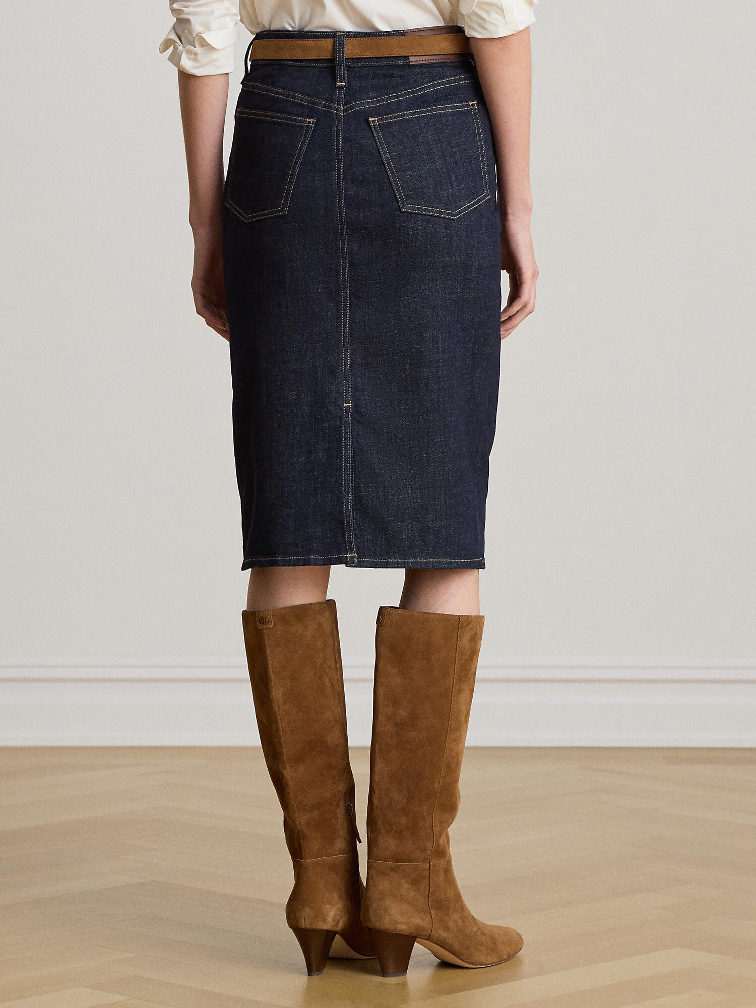 Lauren Ralph Lauren Falda azul oscuro – imagen 3