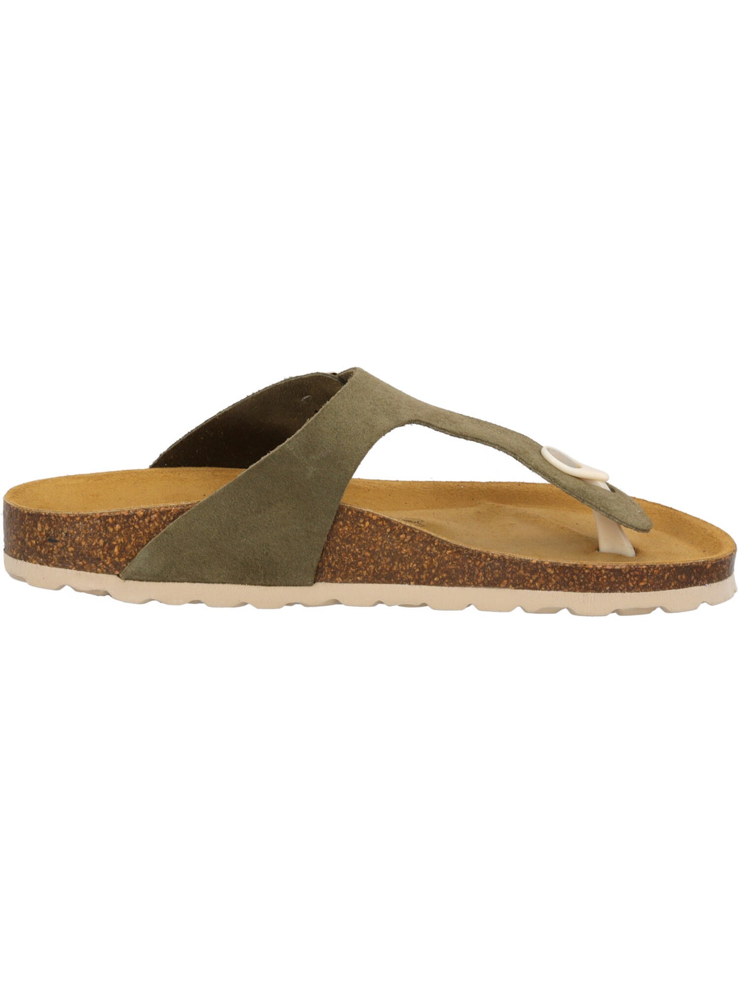 Palado Teenslipper ' Kos Suede Premium Leather' kaki