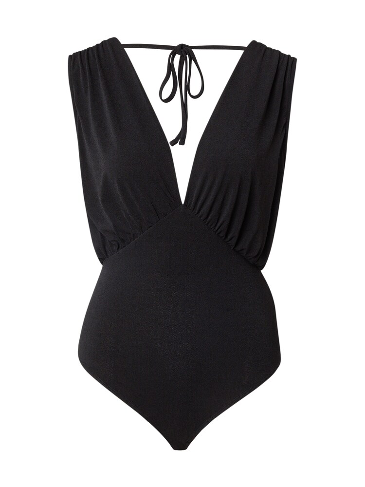 ABOUT YOU Shirtbody 'Emina' Damen Größe XL schwarz