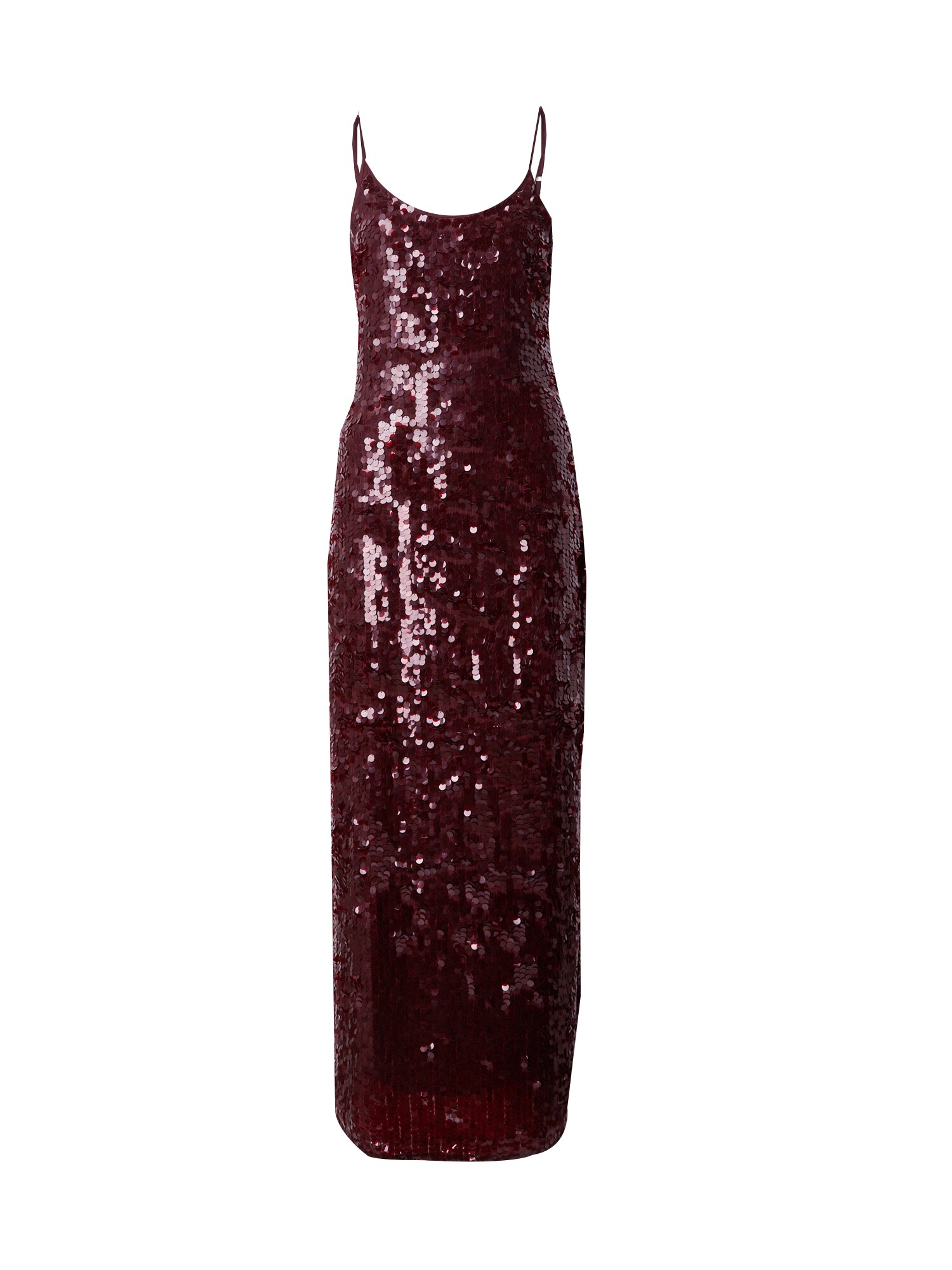 TOPSHOP Večerné šaty burgundská
