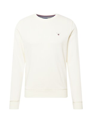 Gant Sweatshirt Navy / Lichtgrijs / Vuurrood / Wit