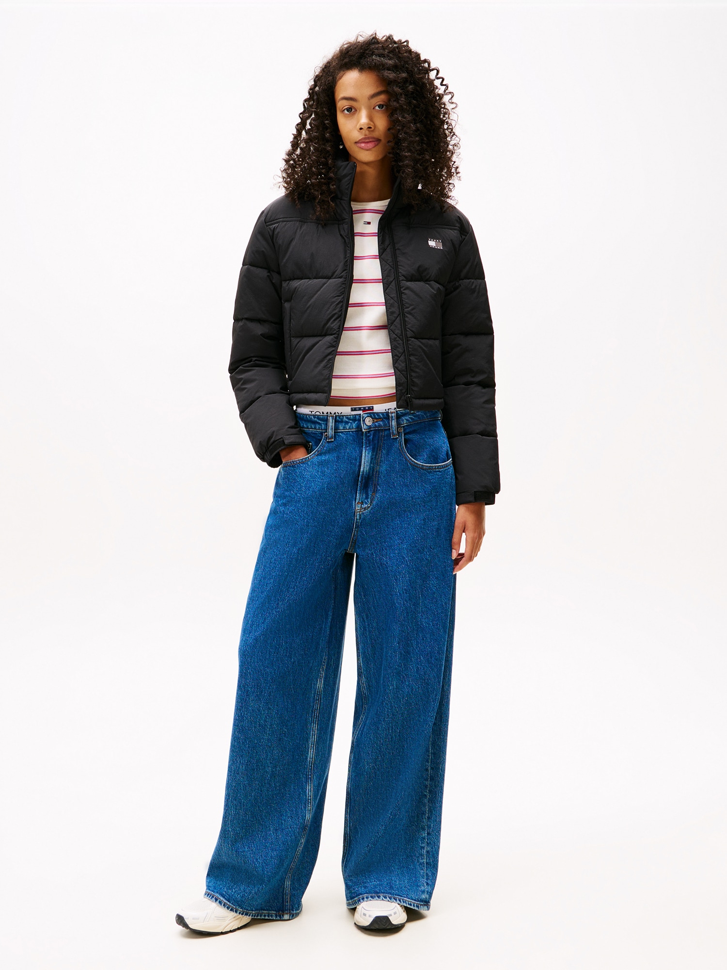 Tommy Jeans Chaqueta de entretiempo negro – imagen 20