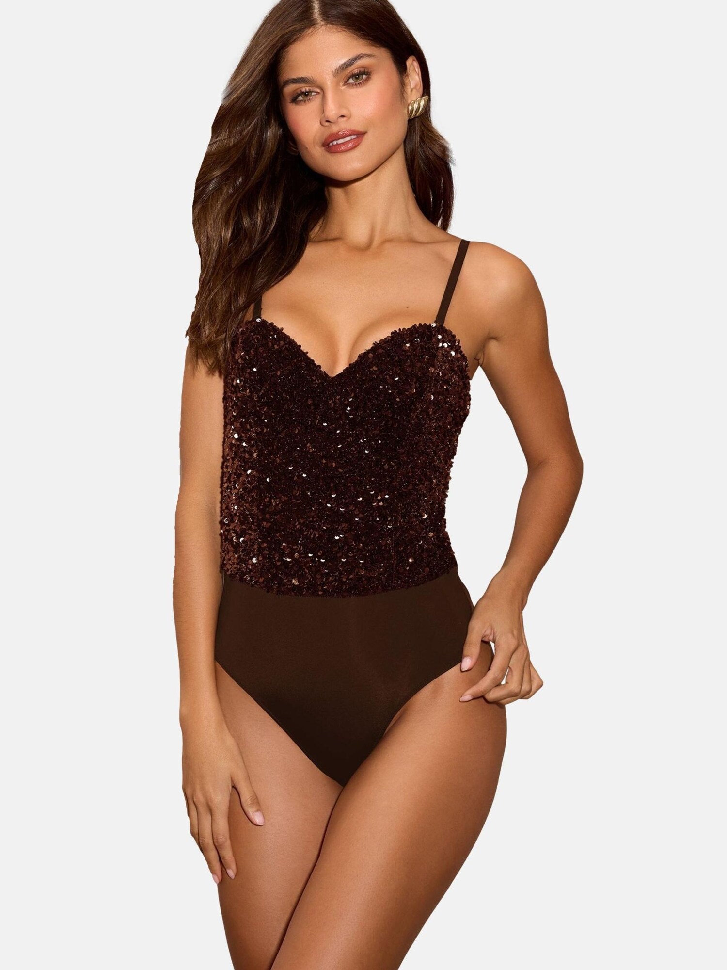 Lipsy Body  ciocolatiu