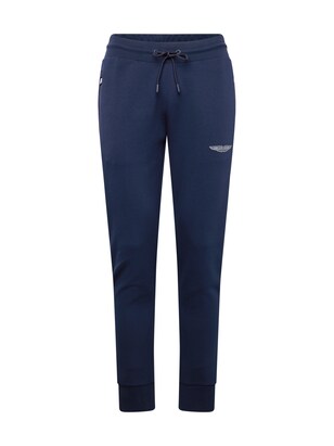 Hackett London Broek Donkerblauw / Wit