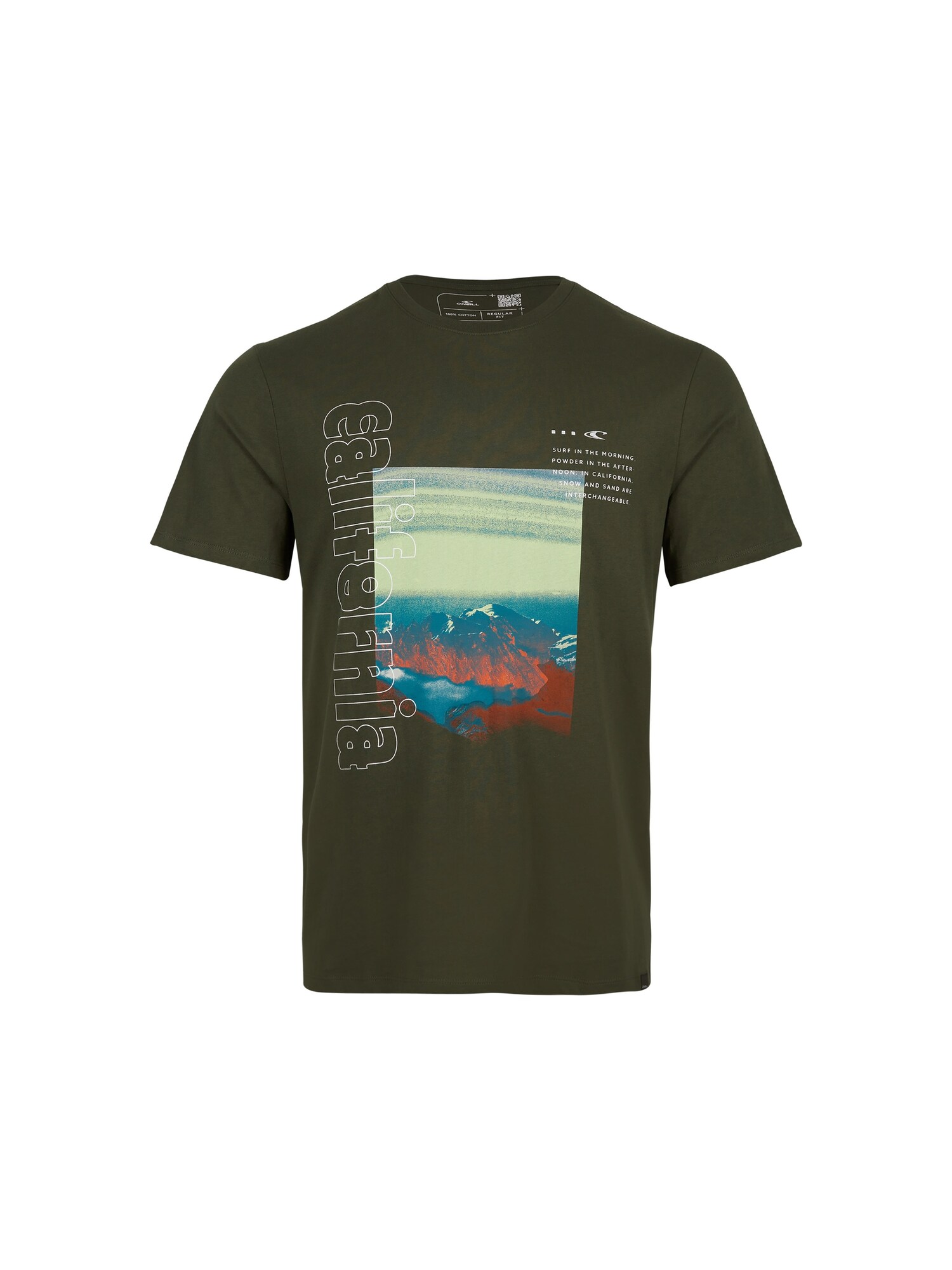 O'NEILL Camisa 'Cali Mountains'  abe / mistura de cores