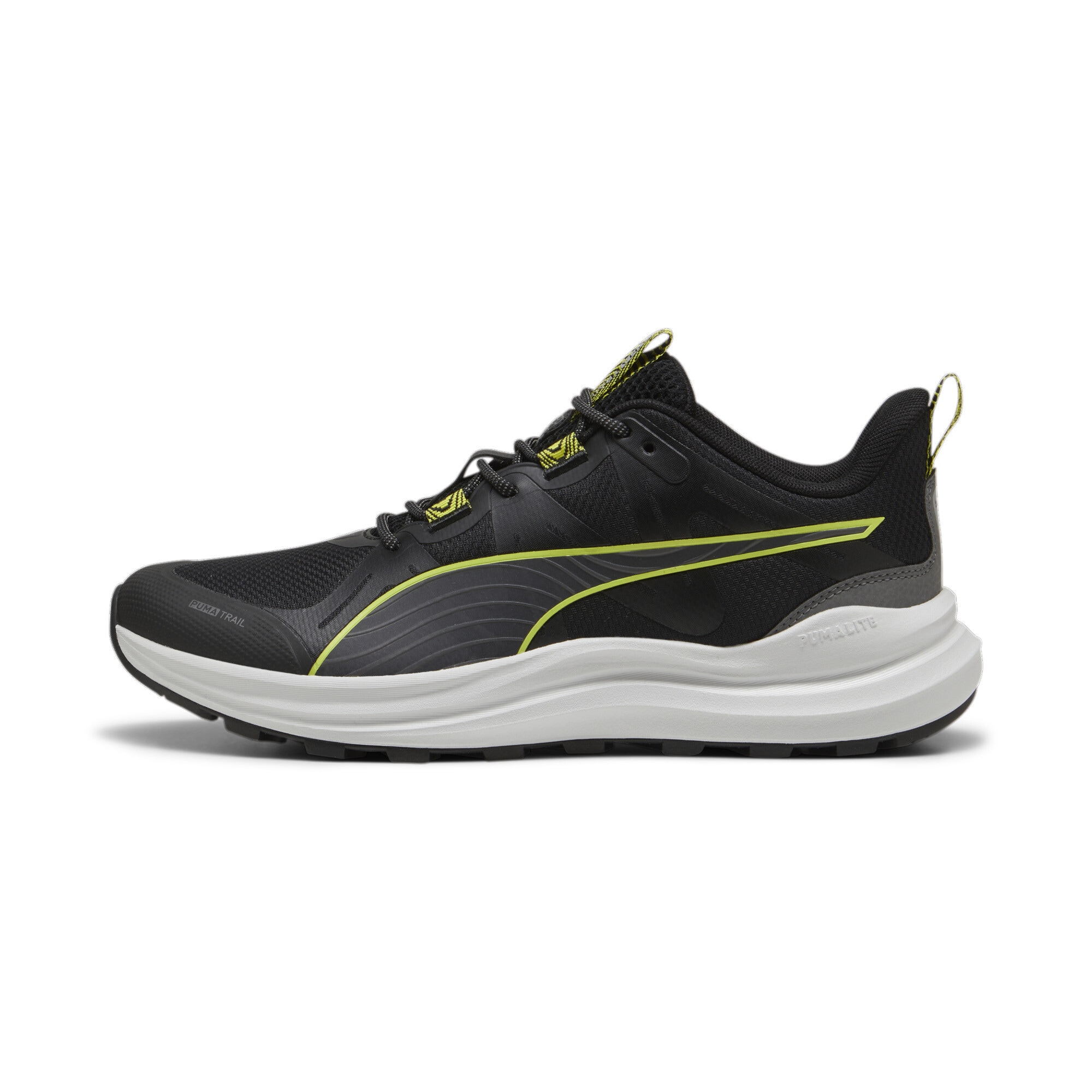 PUMA Športová obuv 'Reflect Lite Trail'  žltá / čierna