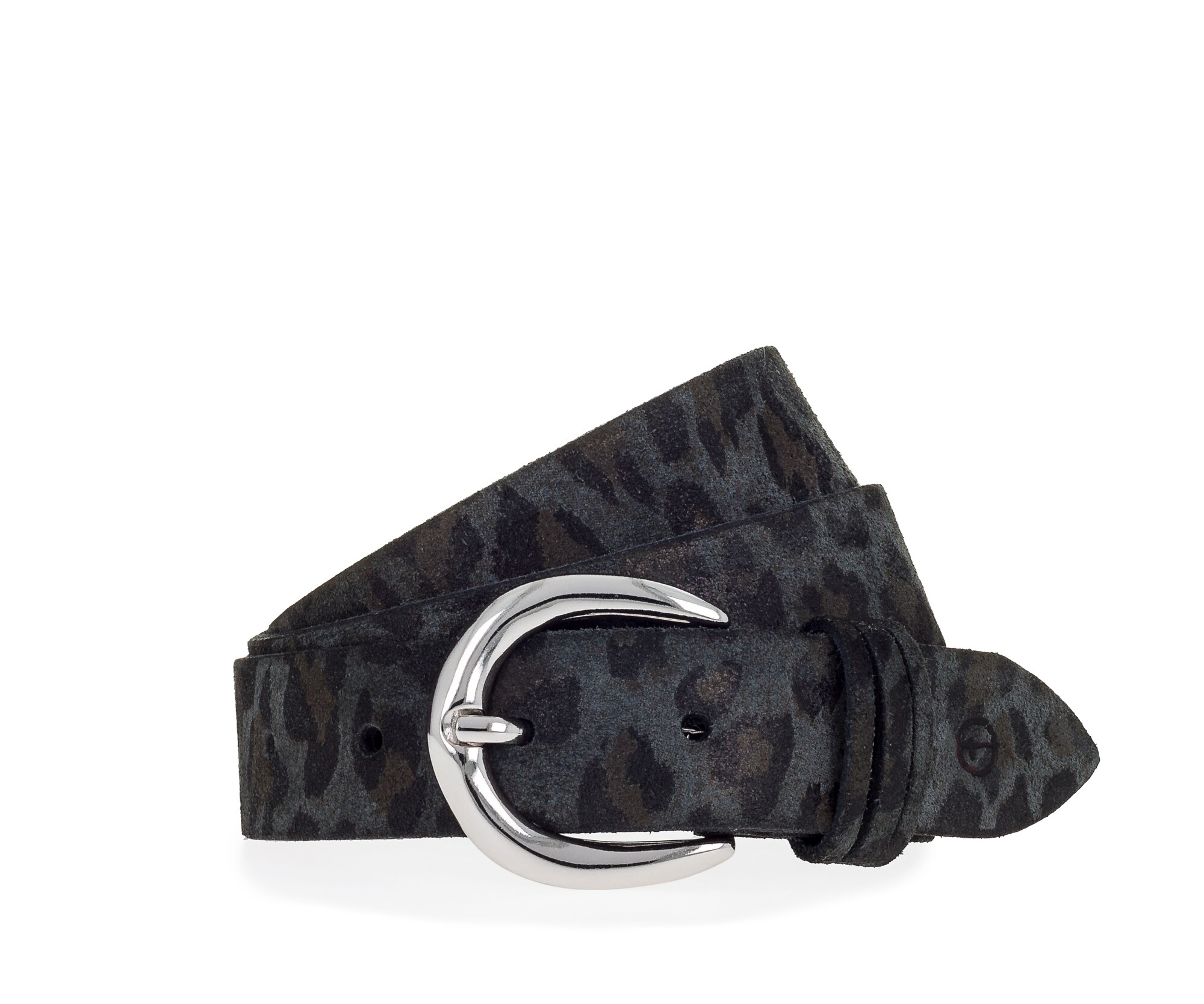 Tamaris Curea  gri taupe / gri metalic / negru