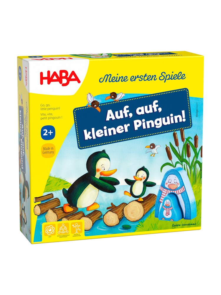 HABA Spiel ' Meine ersten Spiele – Auf, auf kleiner Pinguin ' Herren Größe One Size bunt