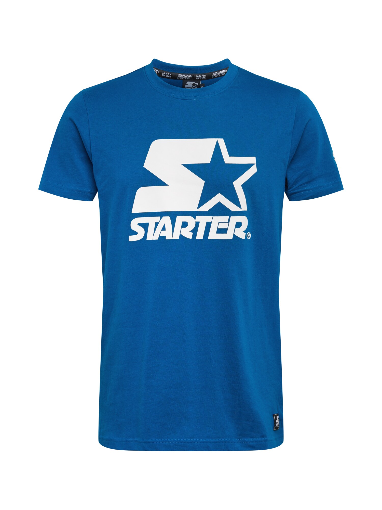 Starter Black Label Marškinėliai  dangaus žydra / balta