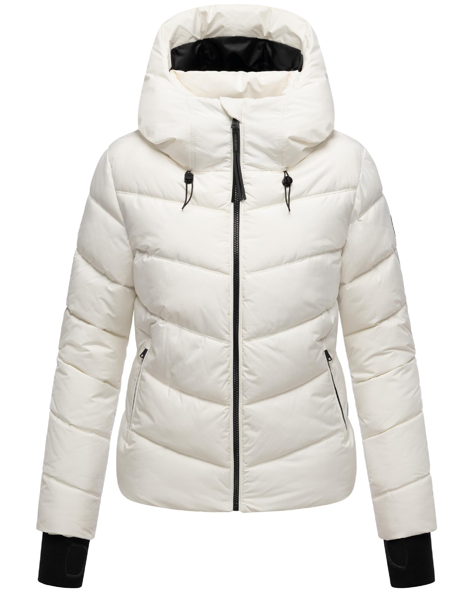 MARIKOO Geacă de iarnă  alb murdar