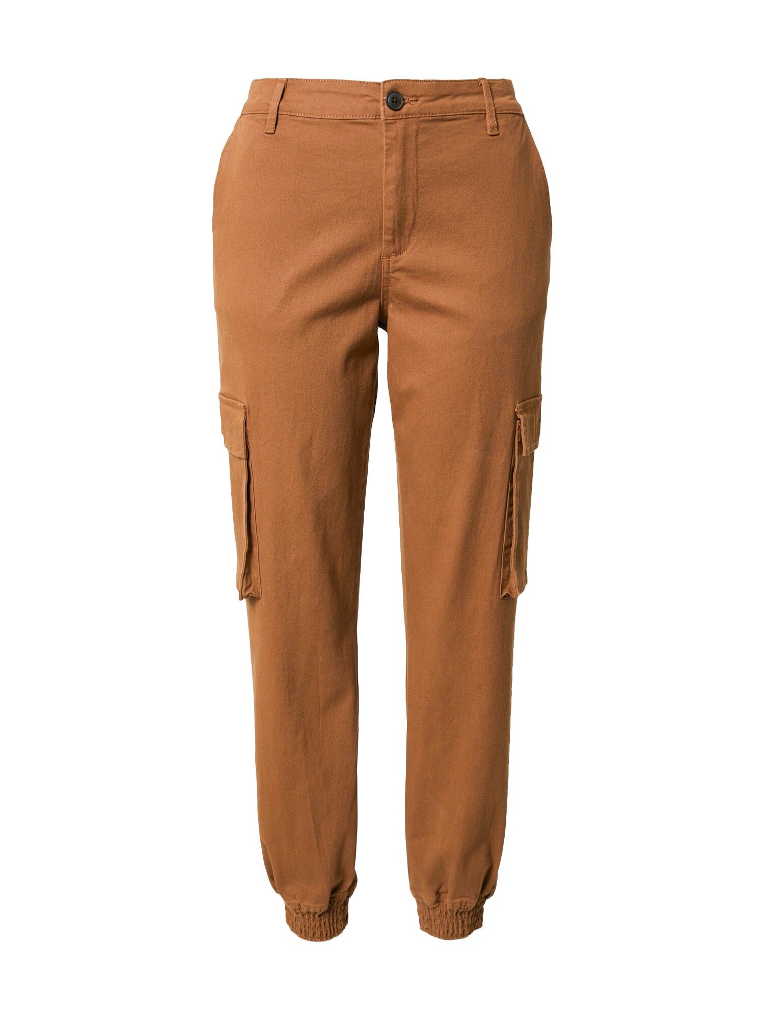 ONLY Kelnės 'Madea Tiger Life'  ruda
