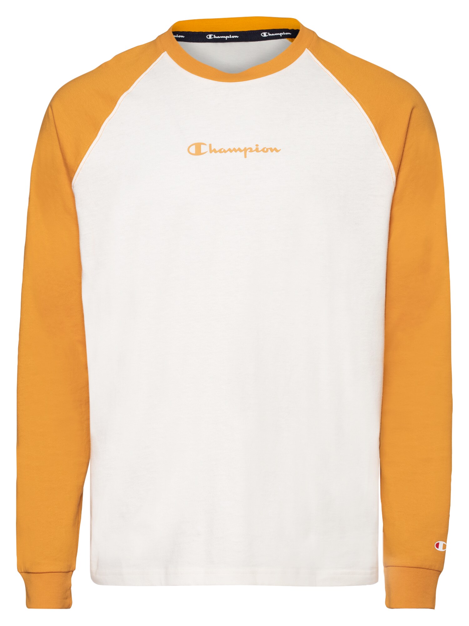 Champion Authentic Athletic Apparel Marškinėliai  balkšva / garstyčių spalva