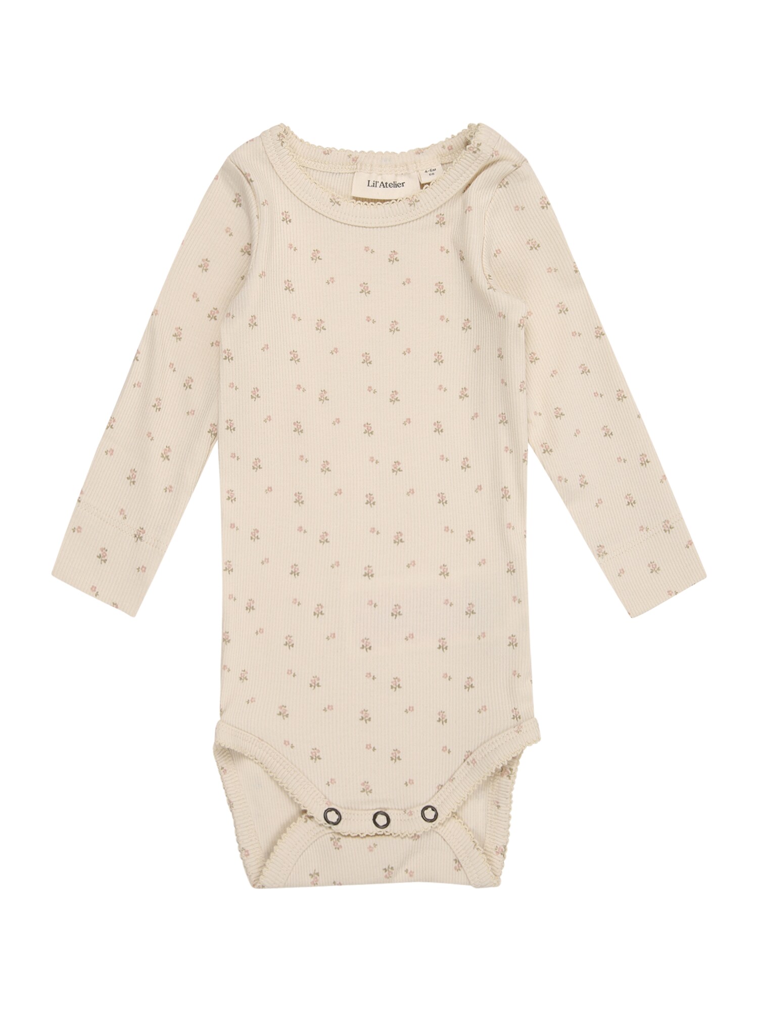 LilAtelier Salopetă/Body NBFGago  crem / verde / roz