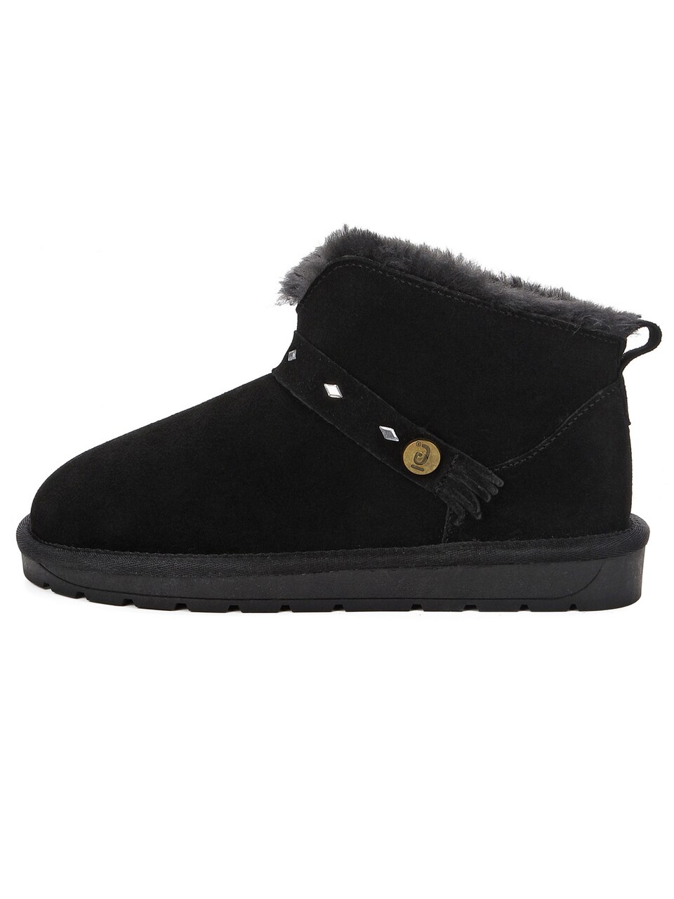 Boot 'Mikado' guld / svart