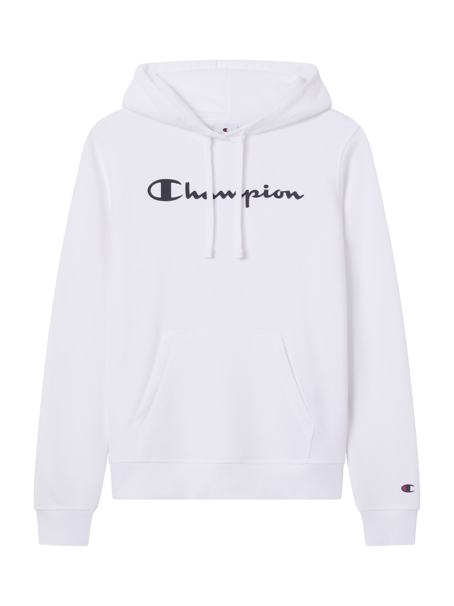 Champion Authentic Athletic Apparel Bluză de molton  negru / alb