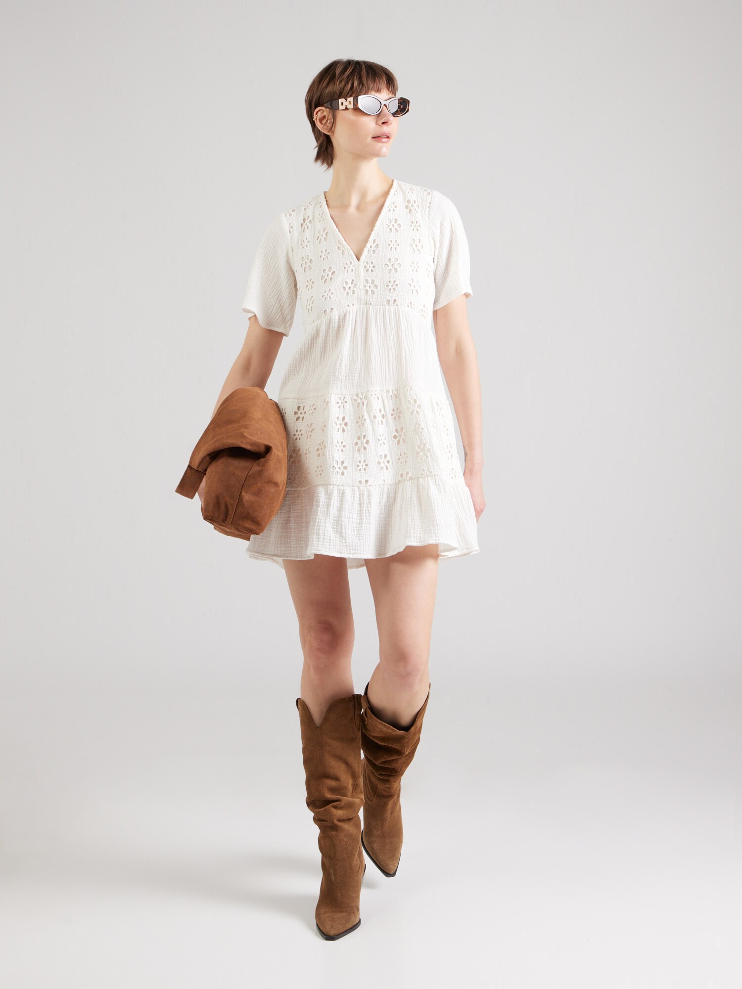 VERO MODA Šaty 'VMNATALI' biela (obrázok 4)