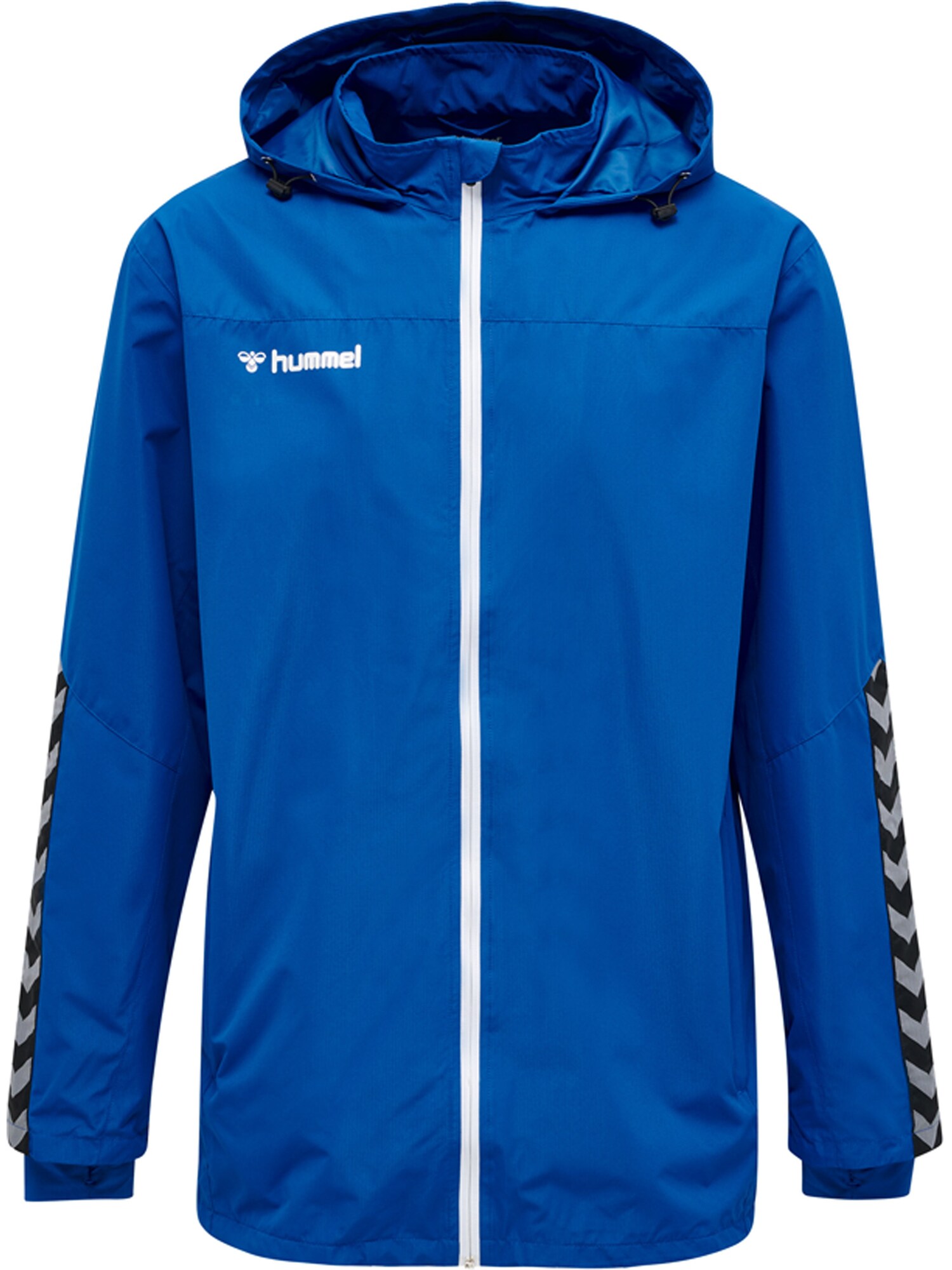 Hummel Geacă sport Authentic  albastru regal / gri fumuriu / negru / alb