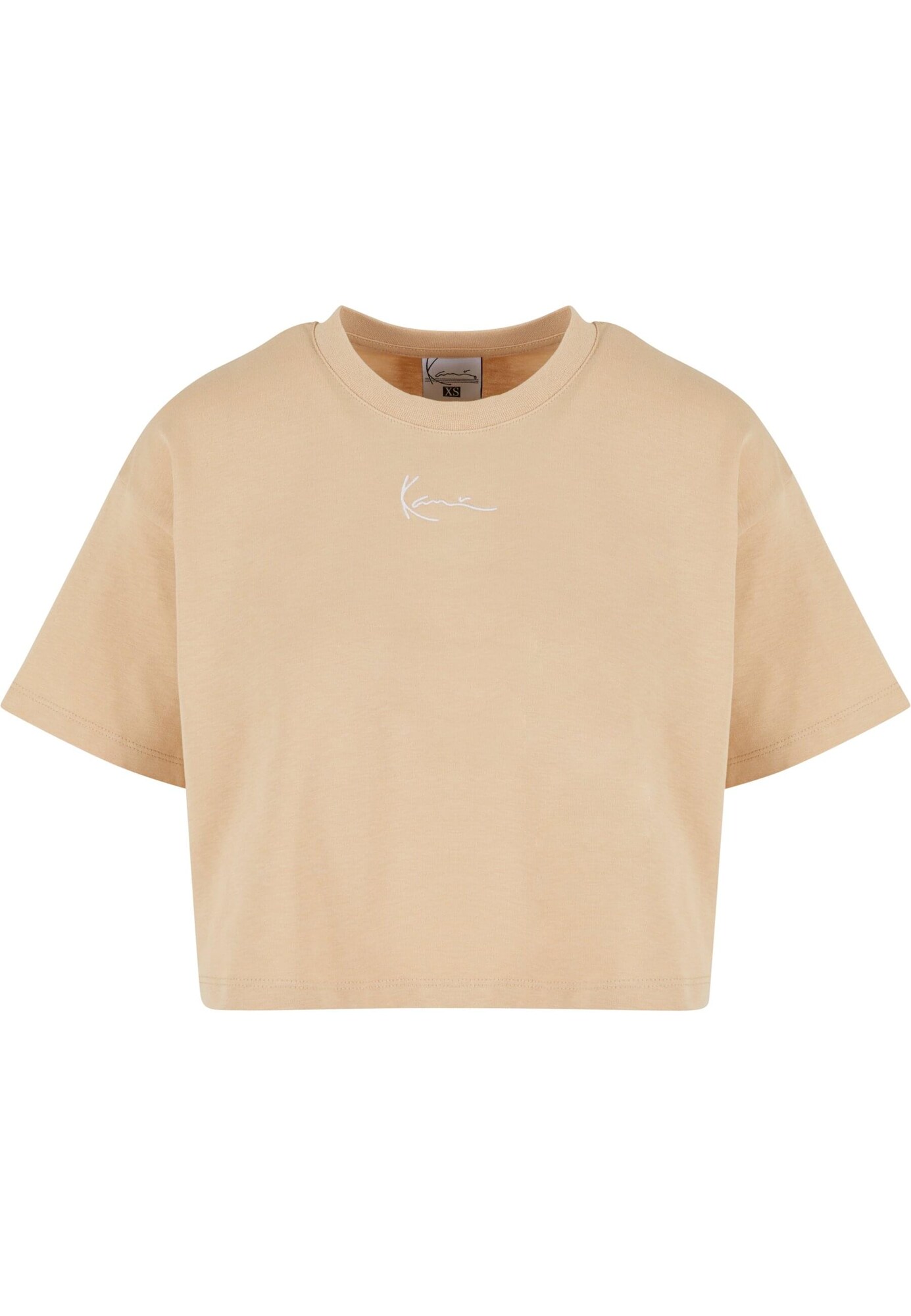 Karl Kani Tricou Essential  nisipiu / alb