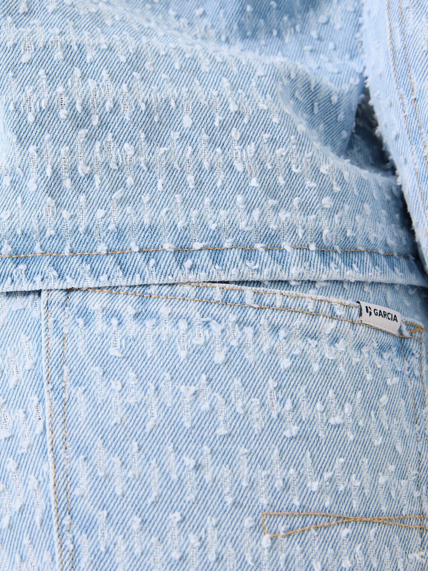 GARCIA Džínsy 'Celia' modrá denim / biela (obrázok 5)