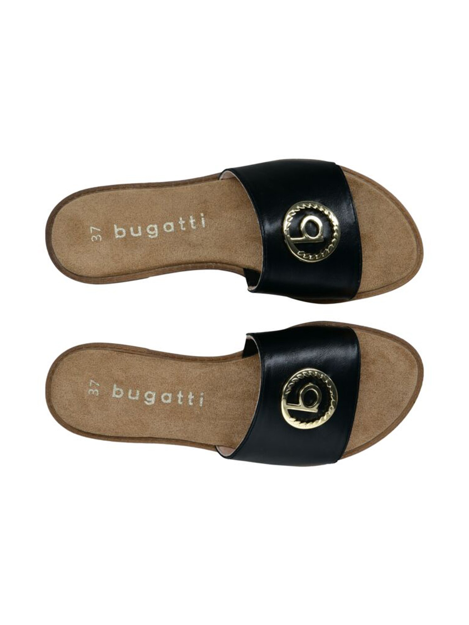 bugatti Šľapky  zlatá / čierna (obrázok 3)