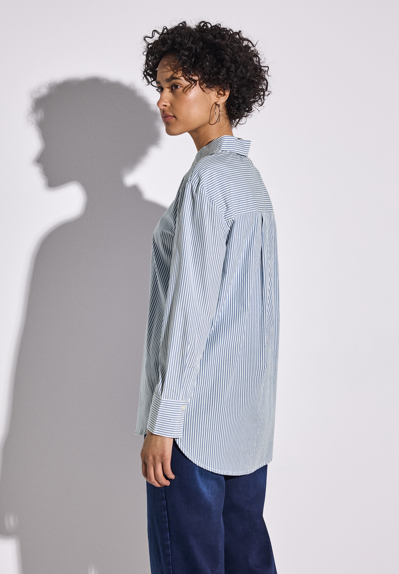 Thumbnail - CECIL Gestreifte Hemdbluse