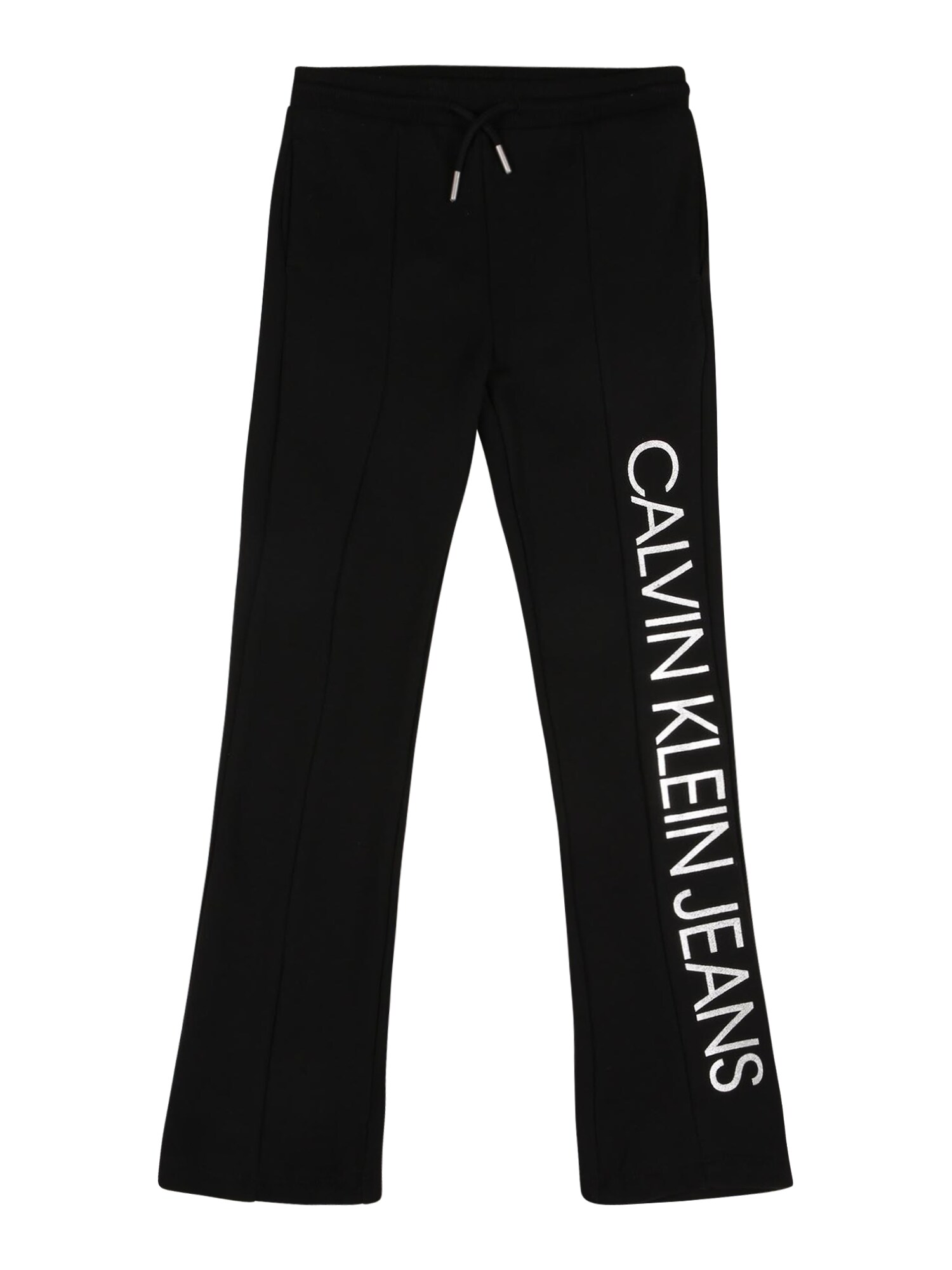 Calvin Klein Jeans Kelnės  juoda / balta
