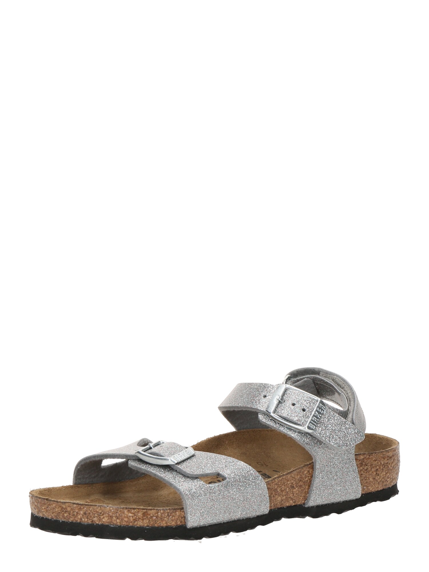 BIRKENSTOCK Nyitott cipők 'Rio'  ezüst akciós termékkép 1