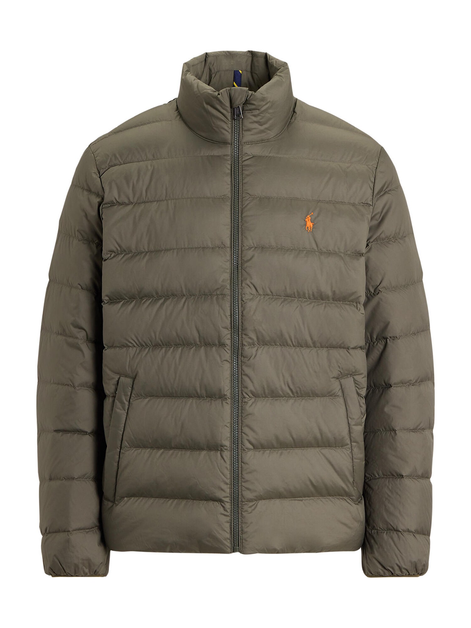 Polo Ralph Lauren Geacă de iarnă  oliv / portocaliu