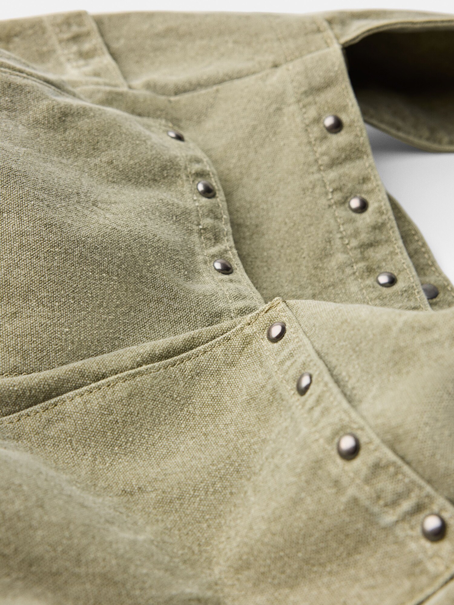 Bershka Shopper táska  khaki termék 2. képe
