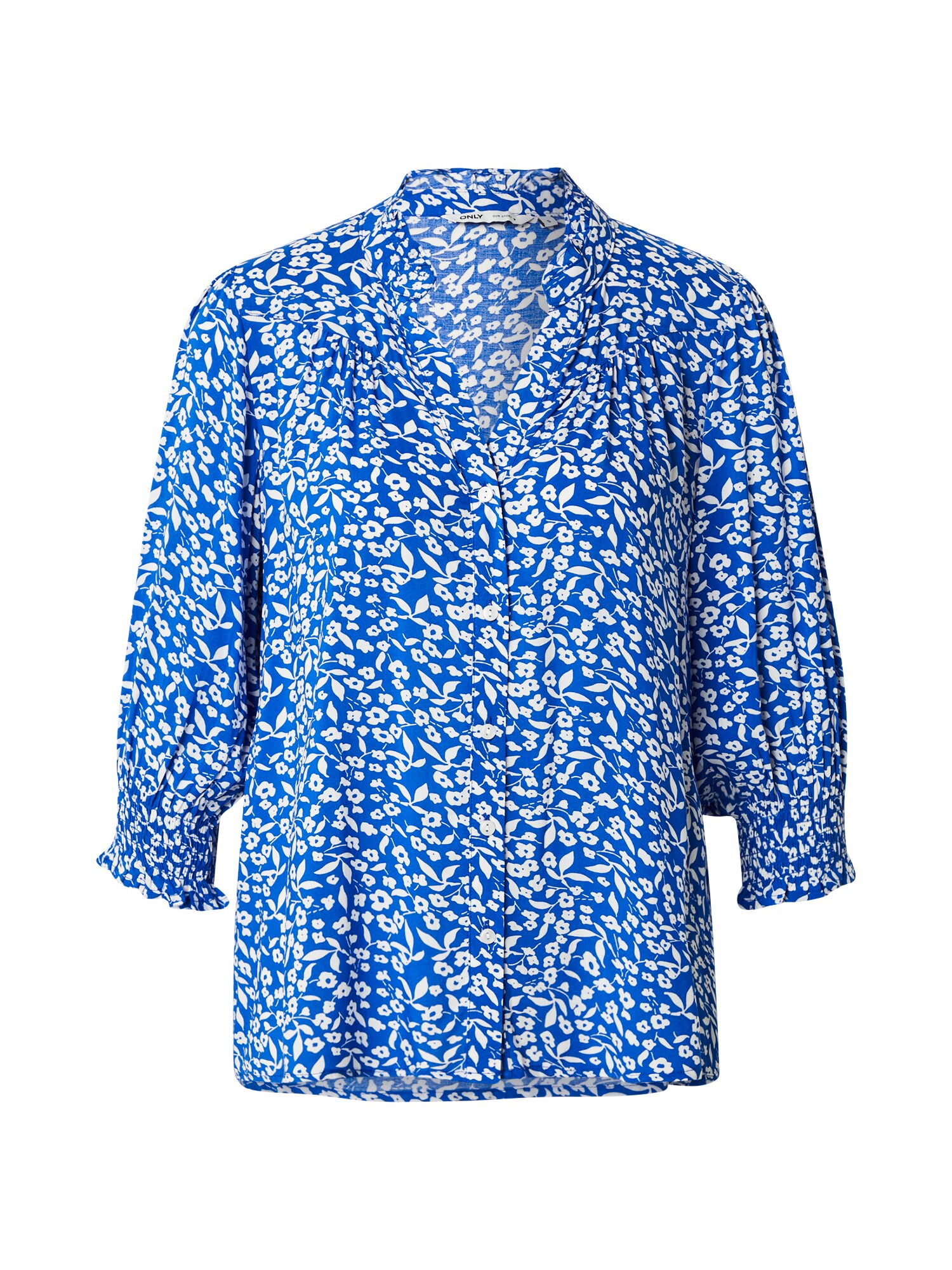 ONLY Bluză ONLRaya  albastru / alb