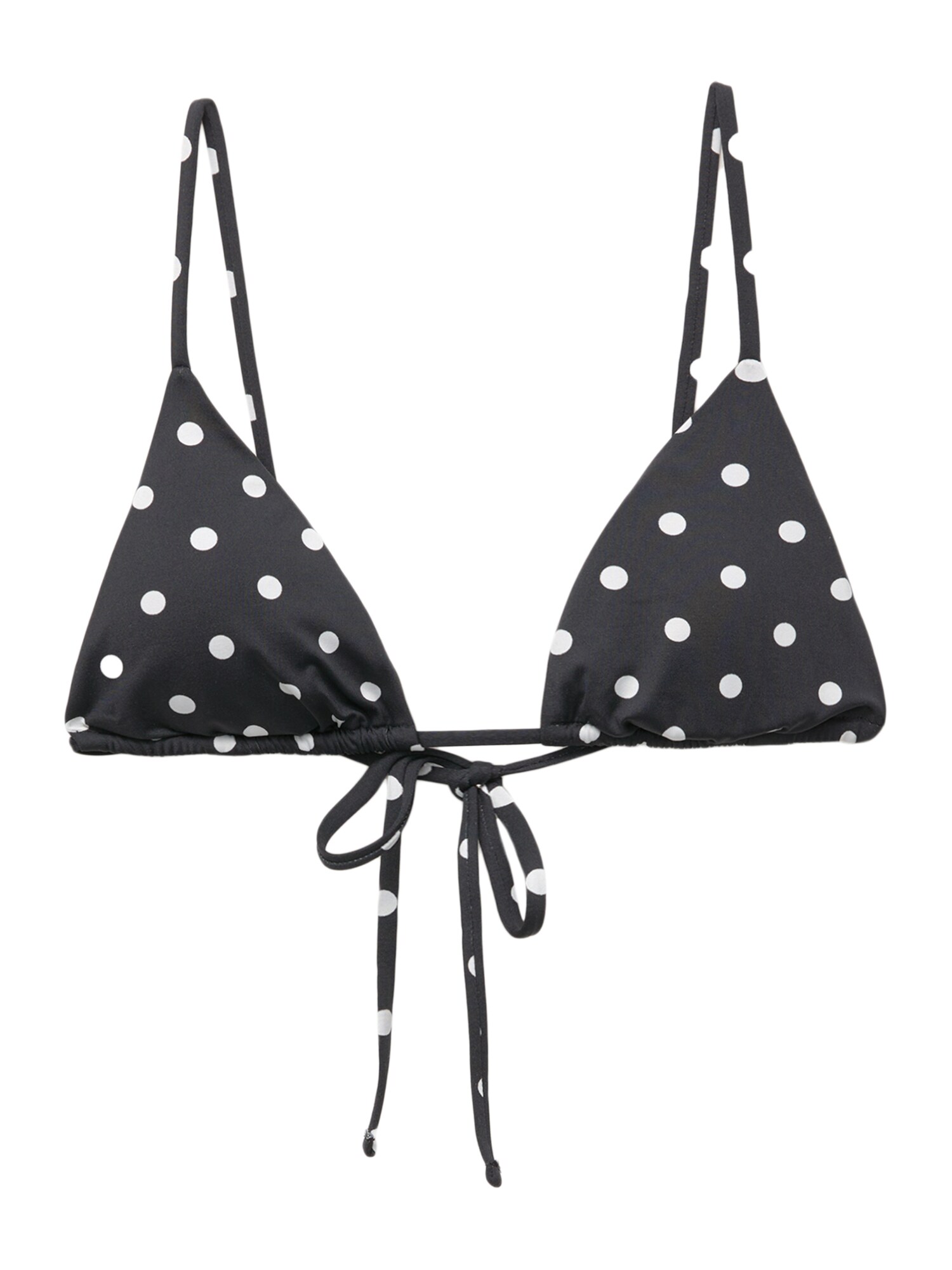 Pull&Bear Bikini felső  fekete / fehér akciós termékkép 1