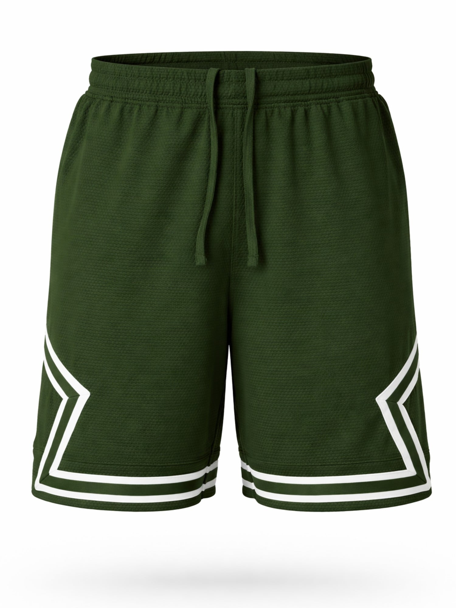 PANTONECLO Bermudas 'Pantoneclo Men’s Gym Shorts with Side Gaset' verde