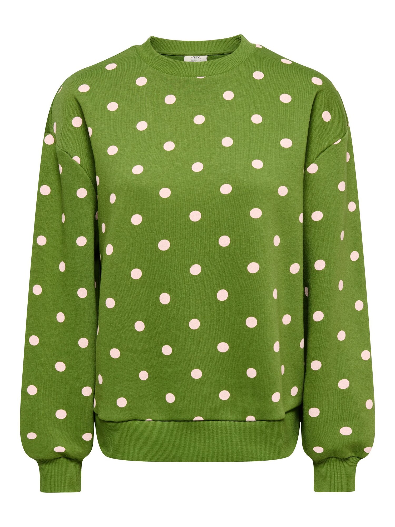 JDY Sudadera 'JDYTENA'  verde / blanco