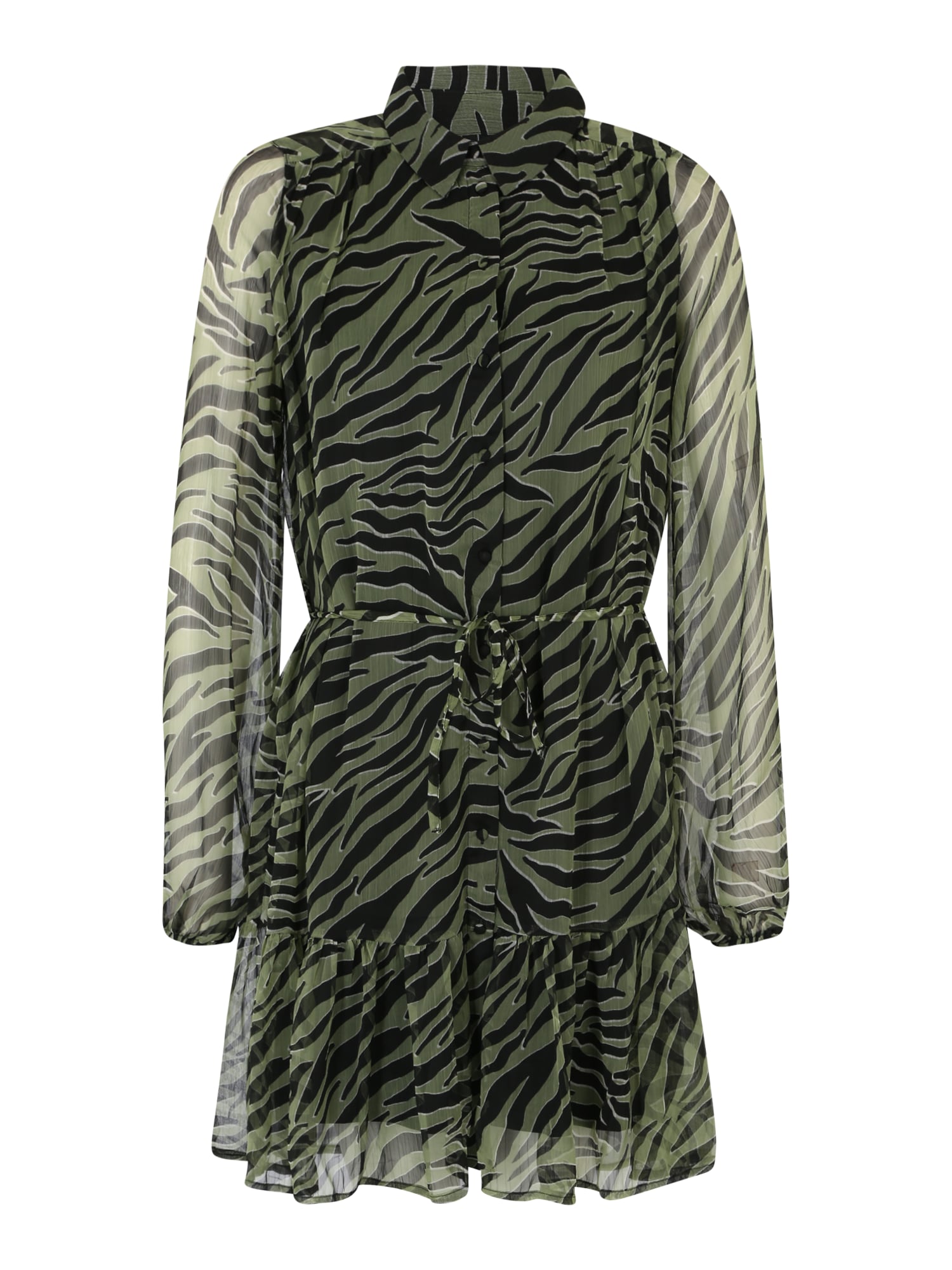 Vero Moda Tall Vero Moda Tall Kleid 'KAYA' grün / khaki / schwarz